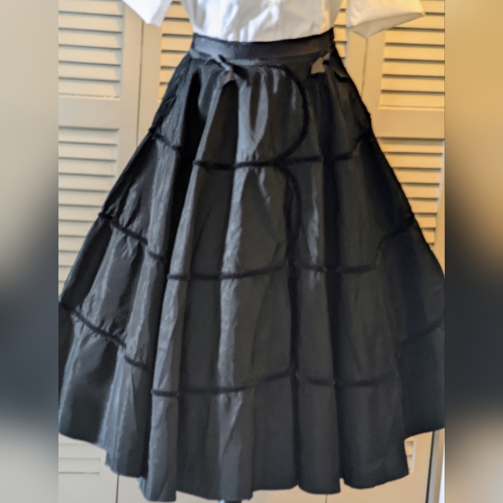 Vintage Taffeta Skirt